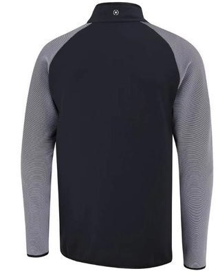 PING Strio Performance midlayer heren sweatshirt, zwart/wit