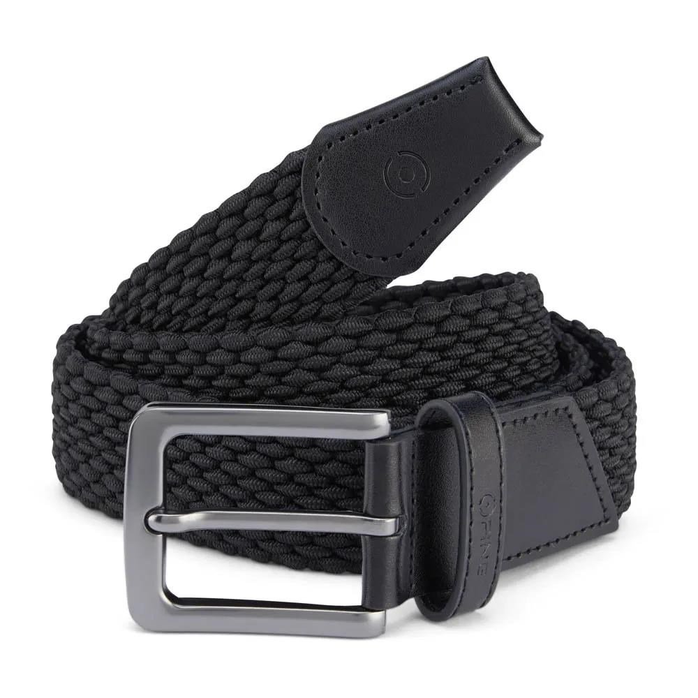 PING Stretch Webbing heren riem, zwart