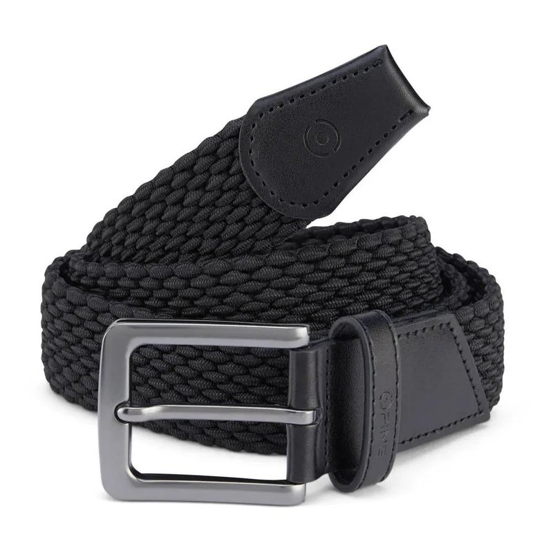 PING Stretch Webbing heren riem, zwart
