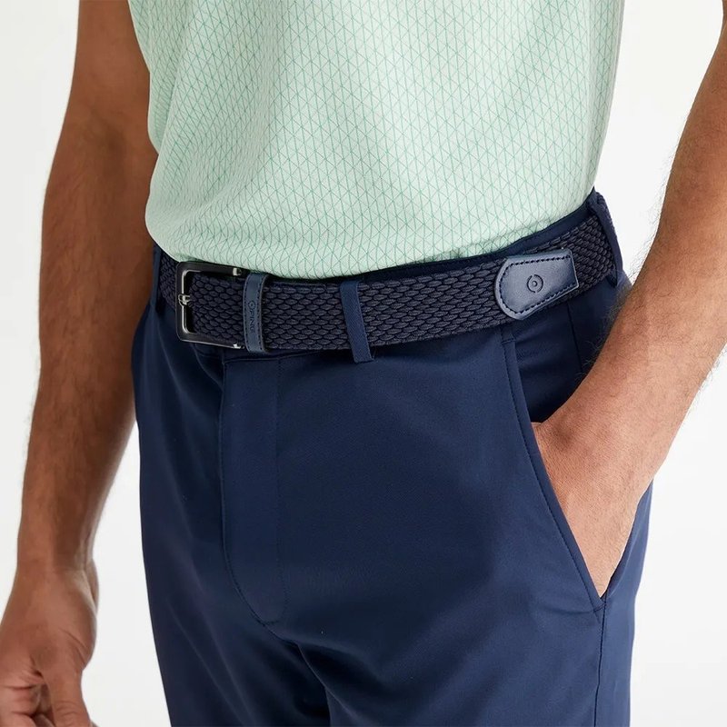 PING Stretch Webbing heren riem, navy