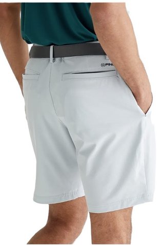 PING Ari heren shorts, parelgrijs