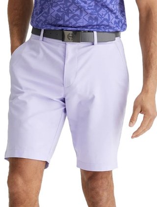 PING Barret heren shorts, purple ash marl
