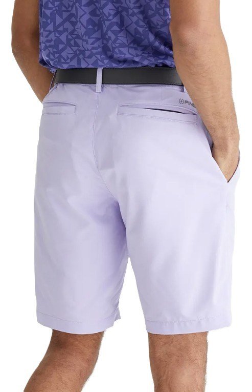 PING Barret heren shorts, purple ash marl