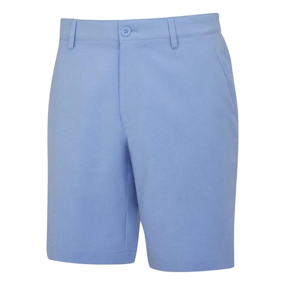 PING Barret heren shorts, cornflower blue marl