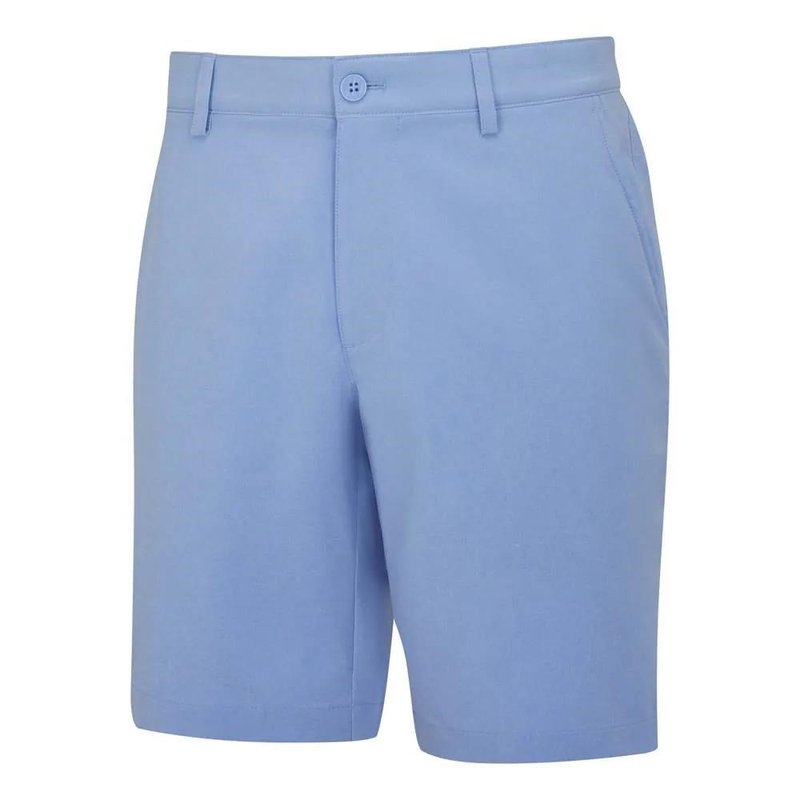 PING Barret heren shorts, cornflower blue marl