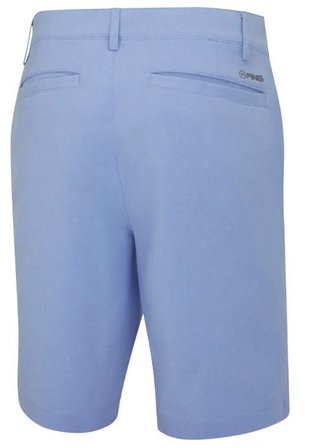 PING Barret heren shorts, cornflower blue marl