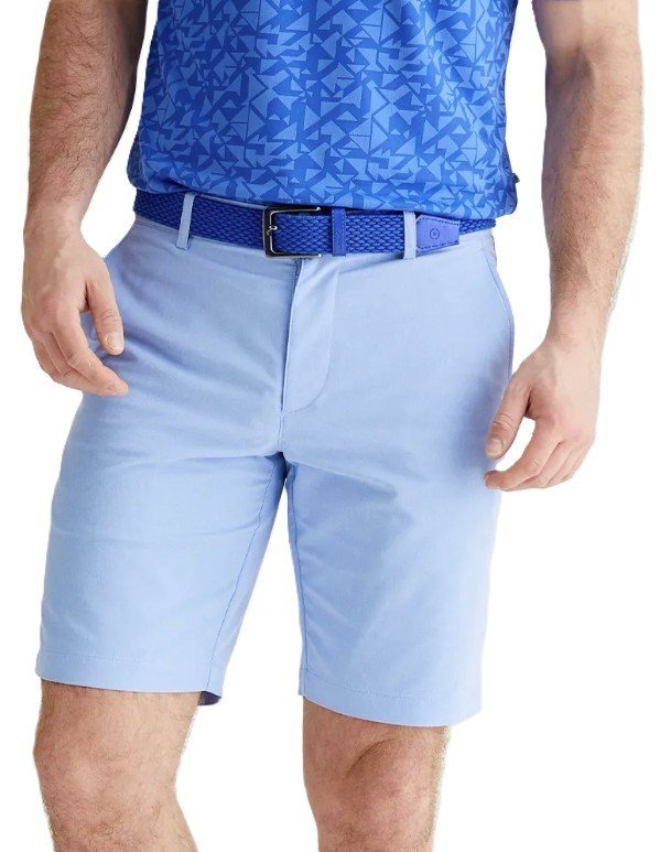 PING Barret heren shorts, cornflower blue marl