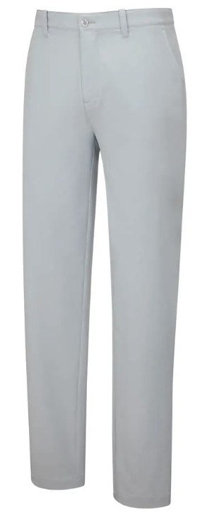 PING Locke Slim Fit heren broek, parelgrijs