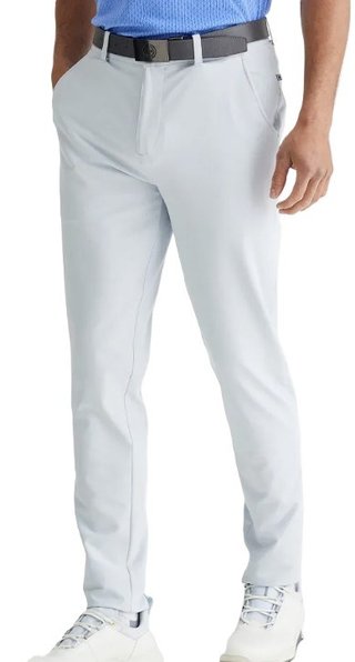 PING Locke Slim Fit heren broek, parelgrijs