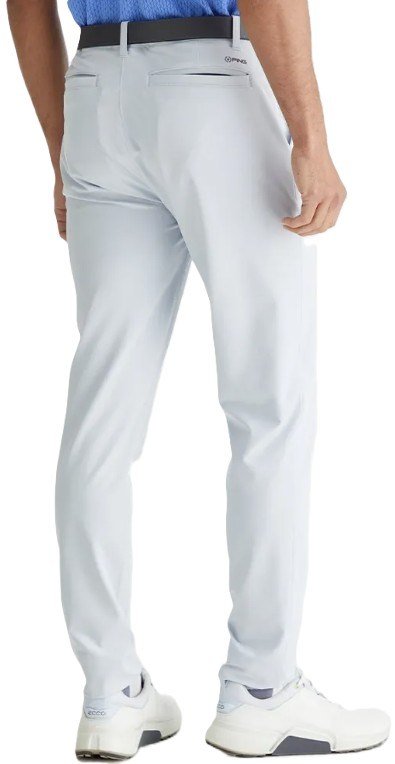 PING Locke Slim Fit heren broek, parelgrijs