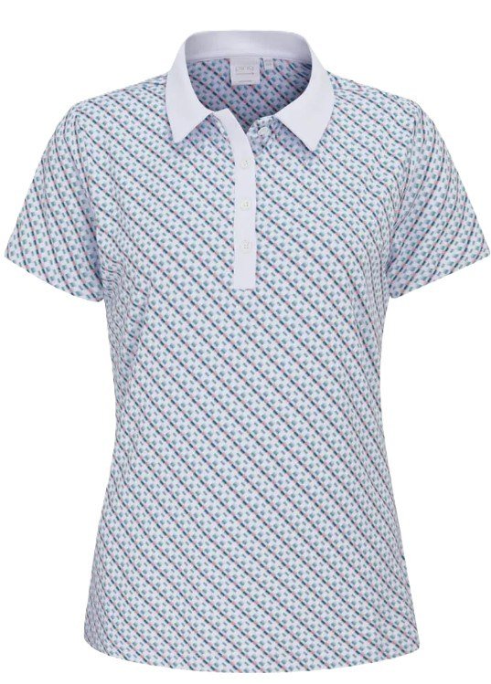 PING Bethany dames polo, neotheric/wit