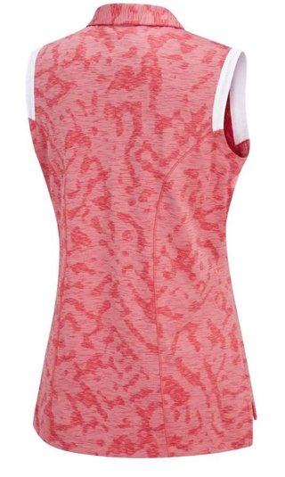 PING Colleen Sleeveless dames polo, sweet pea