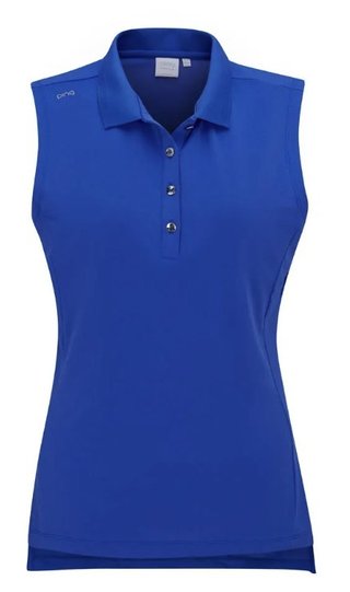 PING Solene mouwloos dames polo, ultra blue