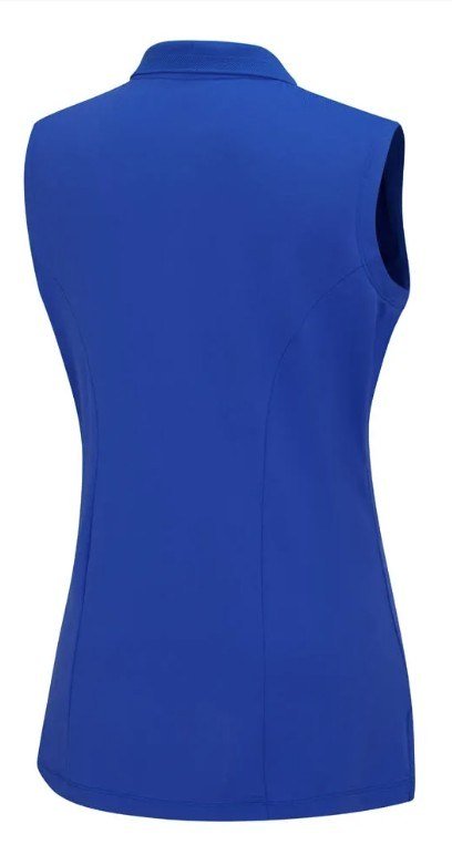 PING Solene mouwloos dames polo, ultra blue