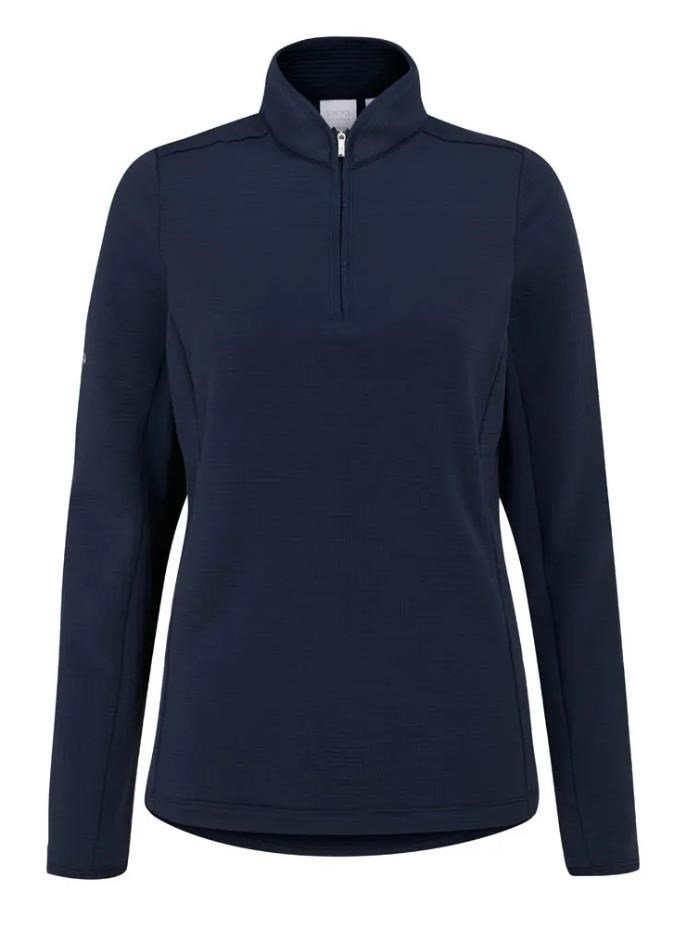PING Abigale Performance Fleece dames sweatshirt, navy