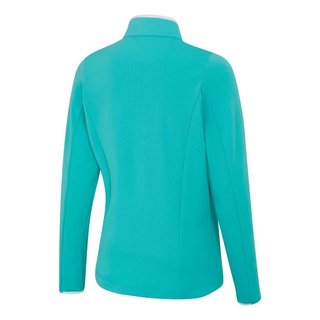 PING Abigale Fleece dames sweater, helder aqua