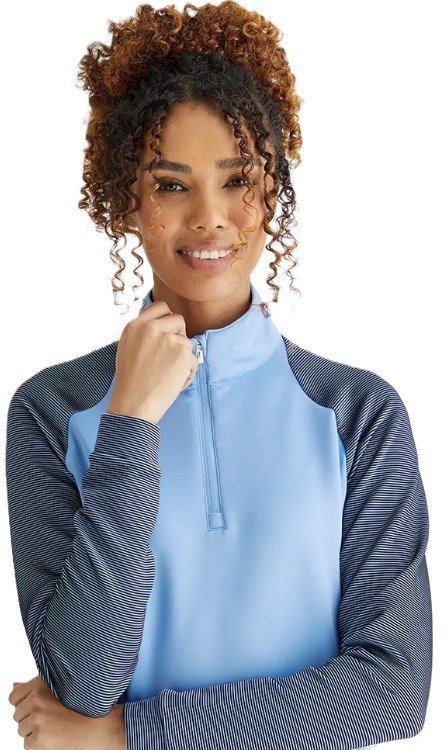 PING Tembi dames sweater, blauw/navy