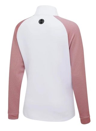 PING Tembi dames sweatshirt, white/sweet pea