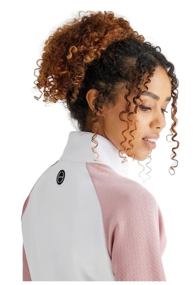 PING Tembi dames sweatshirt, white/sweet pea
