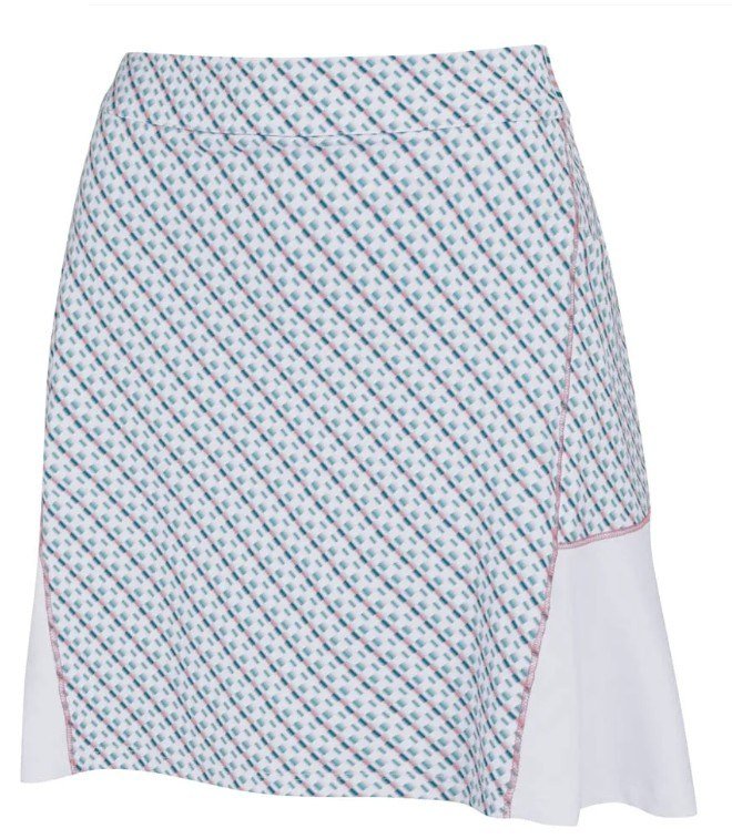 PING Odetta dames skort, wit/neoteric