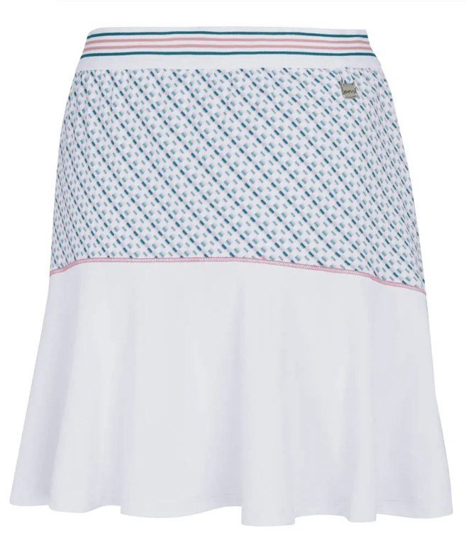 PING Odetta dames skort, wit/neoteric