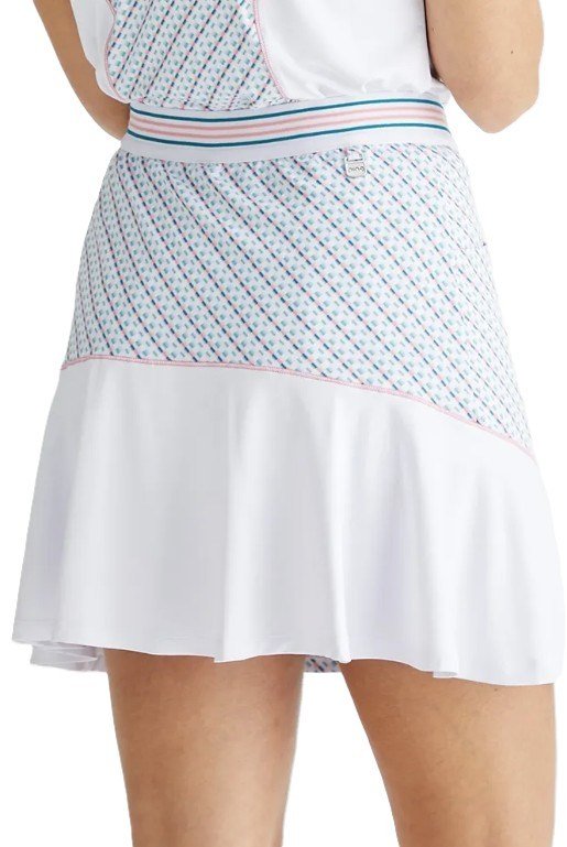 PING Odetta dames skort, wit/neoteric