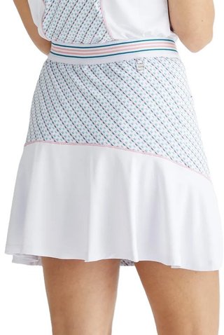 PING Odetta dames skort, wit/neoteric