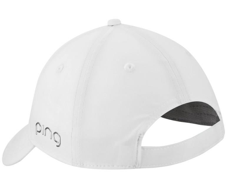 PING Cresting dames cap, wit, one size