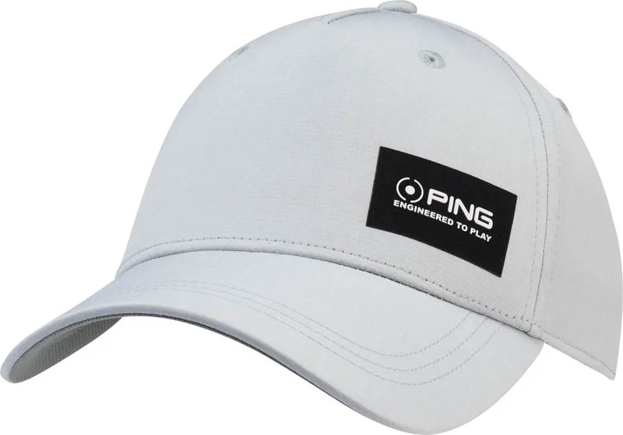 PING Koa heren baseball cap, pearl grey marl
