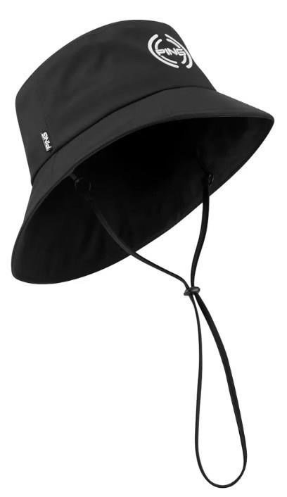 PING SensorDry waterproof heren bucket hat, zwart