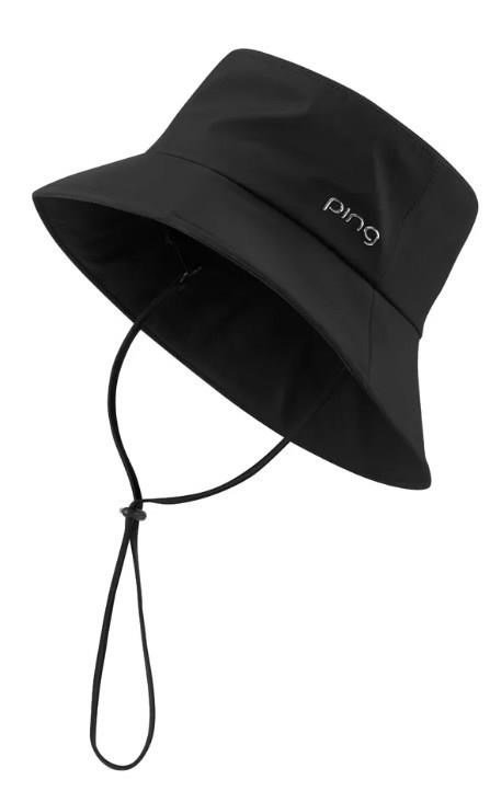 PING SensorDry Waterproof ladies bucket hat, zwart