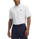 Under Armour T2G Printed heren polo, wit