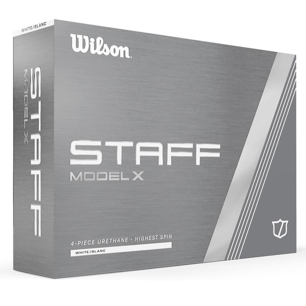 Wilson Staff Model X golfballen 2025 (12 stuks)