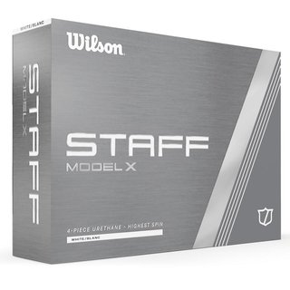 Wilson Staff Model X golfballen 2025 (12 stuks)