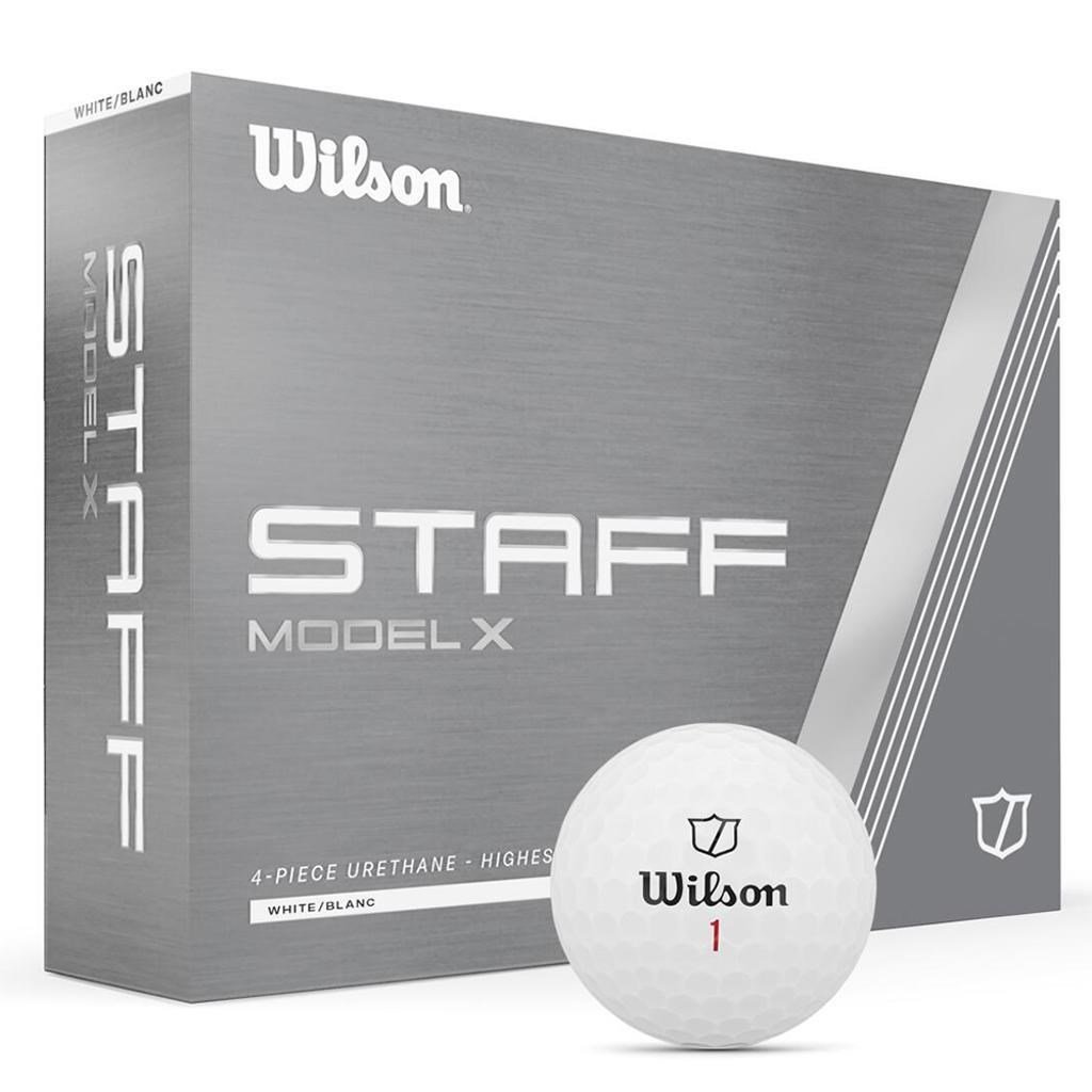 Wilson Staff Model X golfballen 2025 (12 stuks)