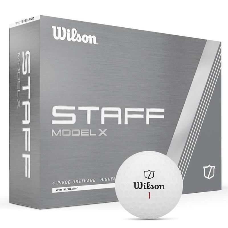 Wilson Staff Model X golfballen 2025 (12 stuks)
