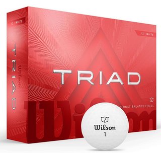 Wilson Triad golfballen 2025 (12 stuks)