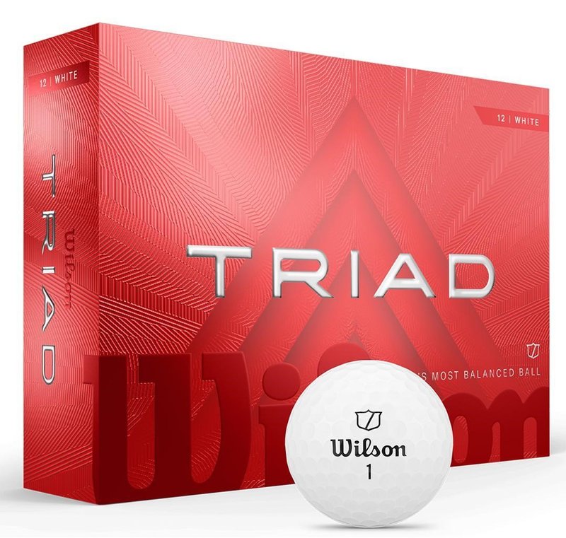 Wilson Triad golfballen 2025 (12 stuks)