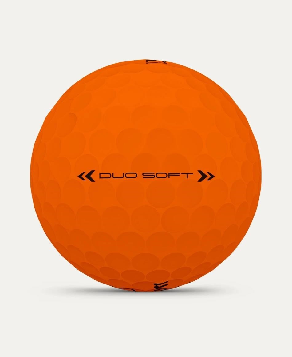 Wilson Duo Soft golfballen, oranje