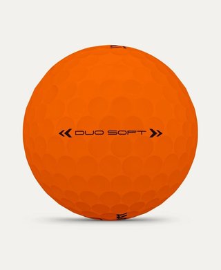 Wilson Duo Soft golfballen, oranje