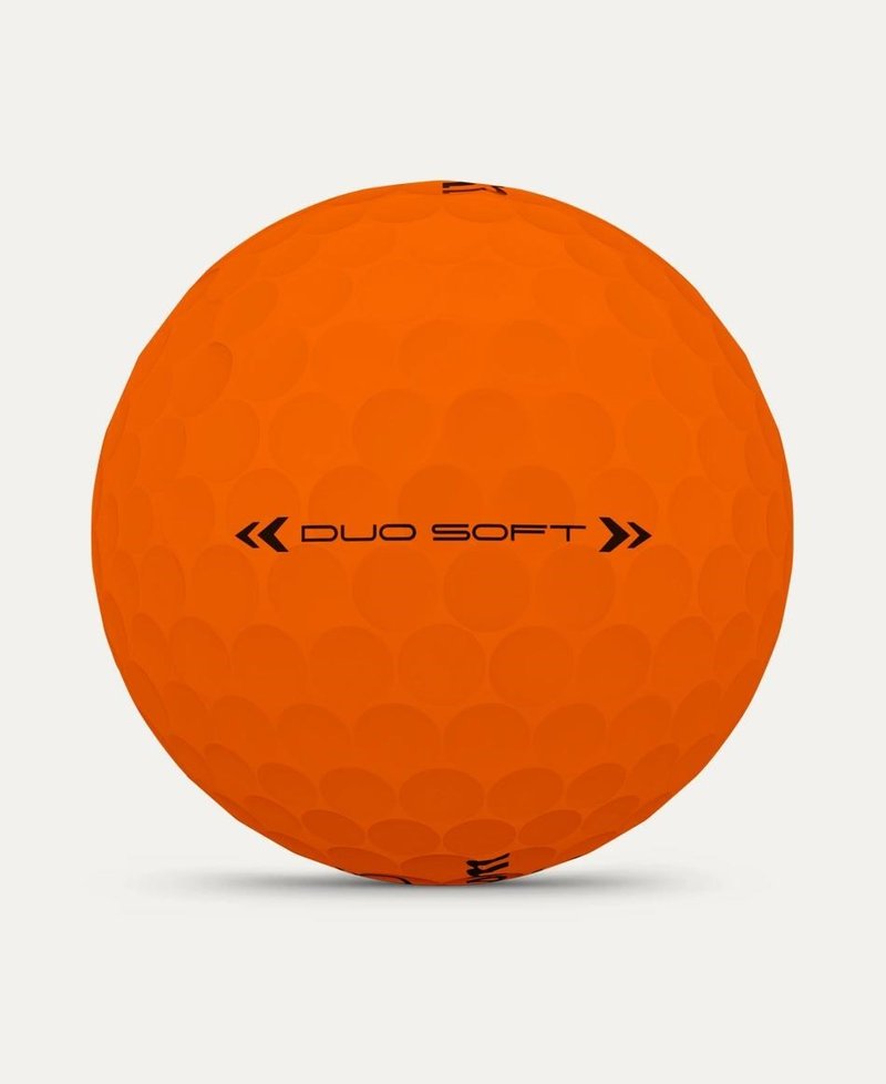 Wilson Duo Soft golfballen, oranje