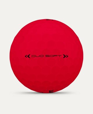 Wilson Duo Soft golfballen, rood