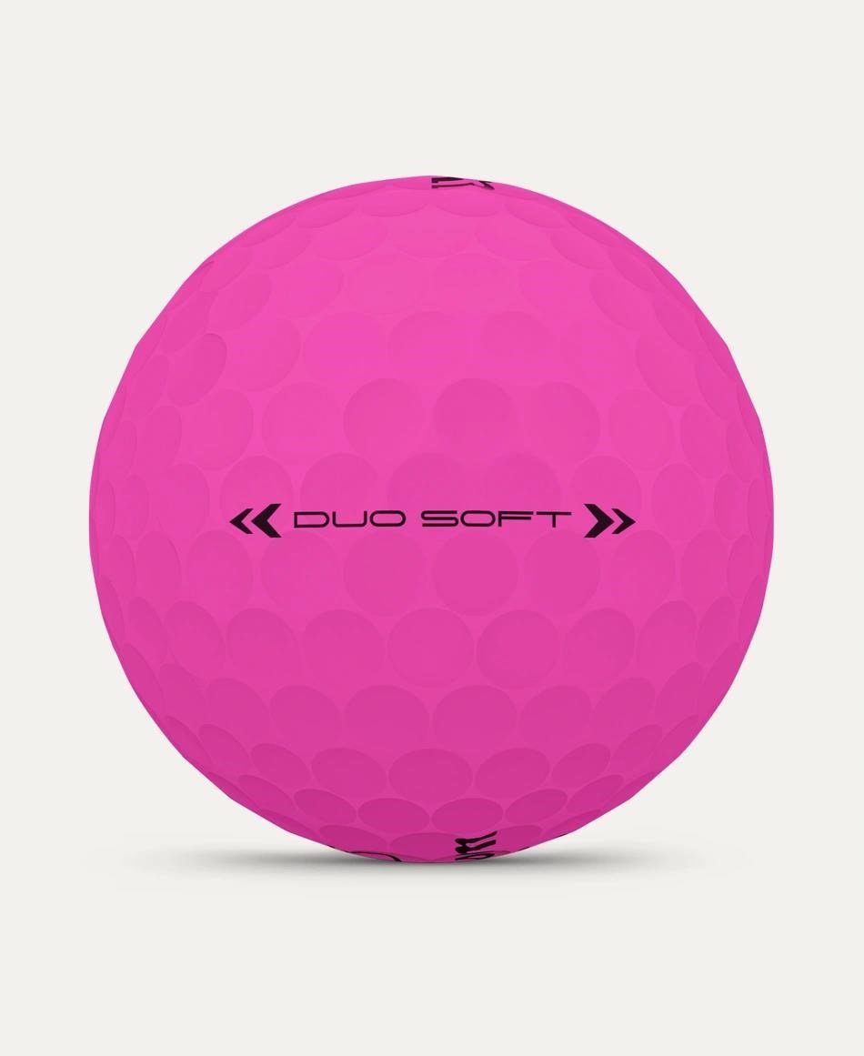 Wilson Duo Soft golfballen, roze