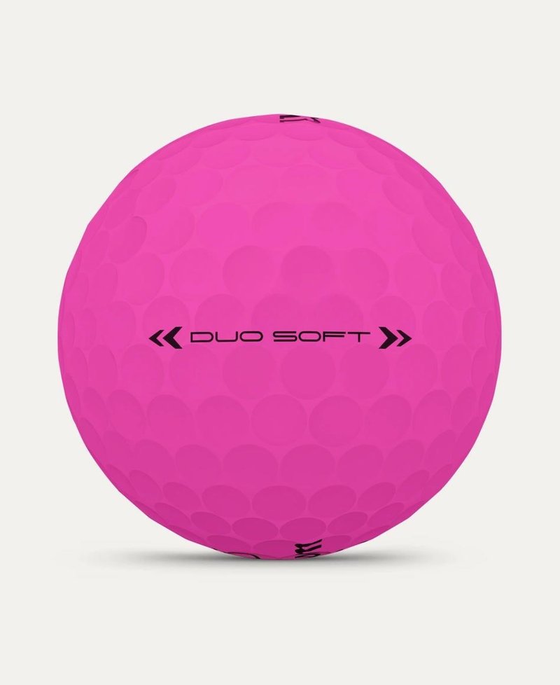 Wilson Duo Soft golfballen, roze
