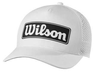 Wilson Performance heren pet, wit