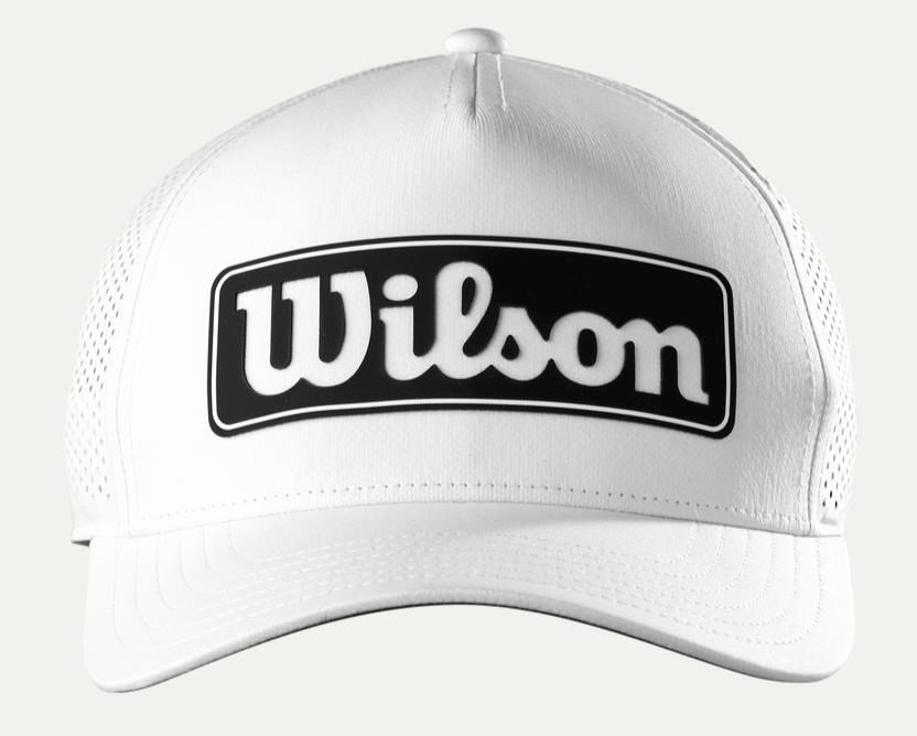 Wilson Performance heren pet, wit