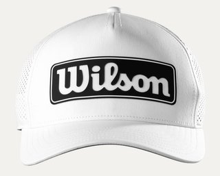 Wilson Performance heren pet, wit