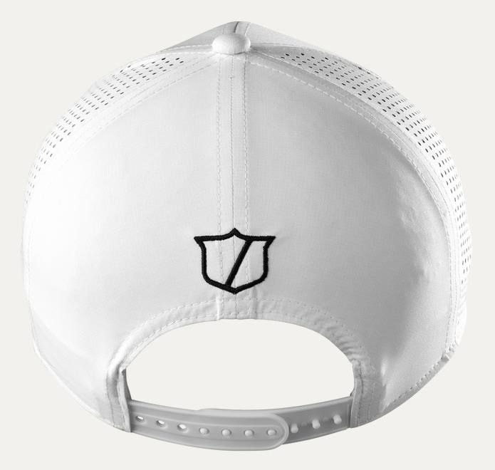 Wilson Performance heren pet, wit