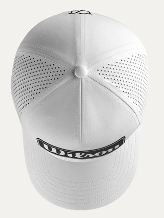 Wilson Performance heren pet, wit