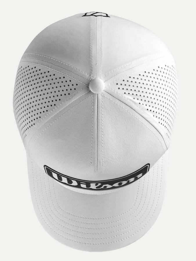 Wilson Performance heren pet, wit